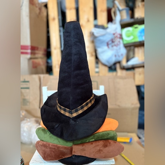 Rae Dunn Fall Collection Gnome with Black and White Design - Picture 3 of 3